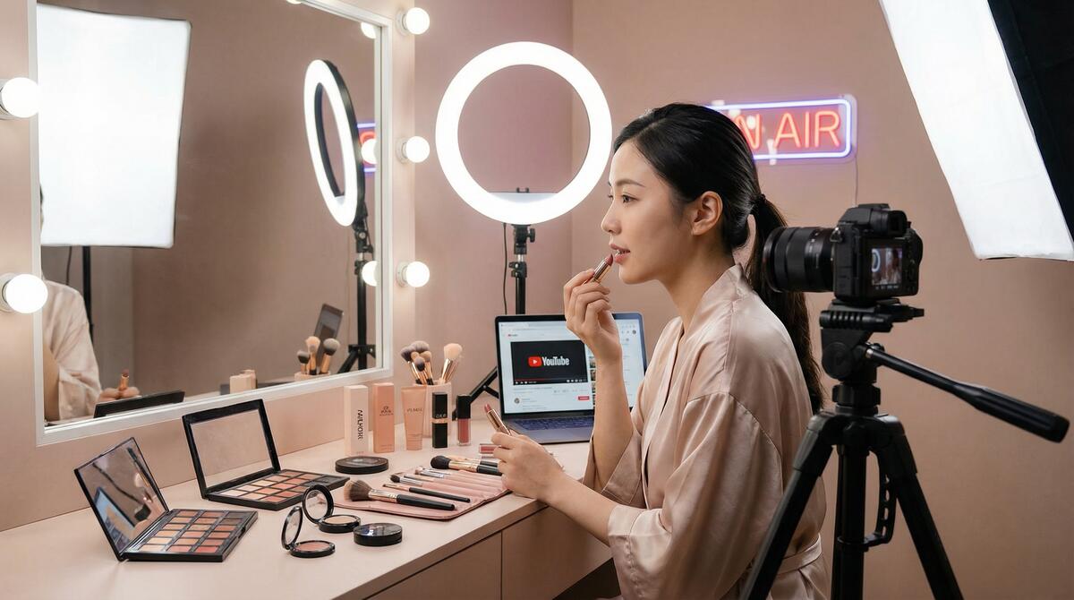 国产美妆视频教程